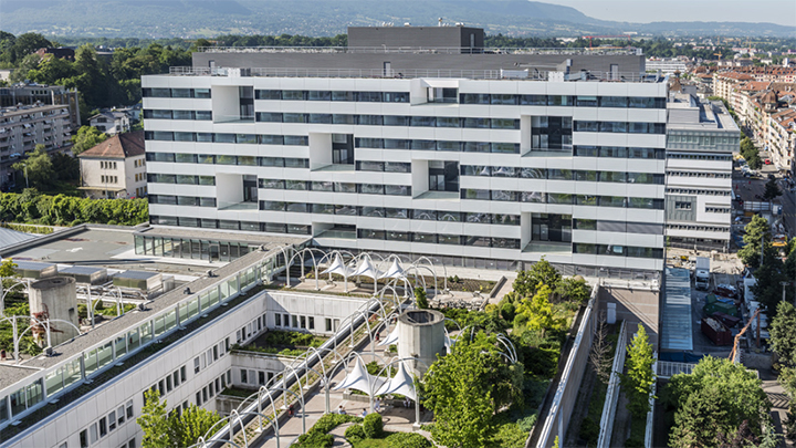 Les Hôpitaux Universitaires de Genève HUG (site: Hôpital des Trois-Chêne), Thônex – rehab