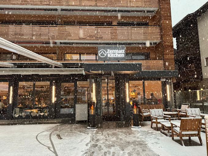 Zermatt Kitchen At Zum Steg