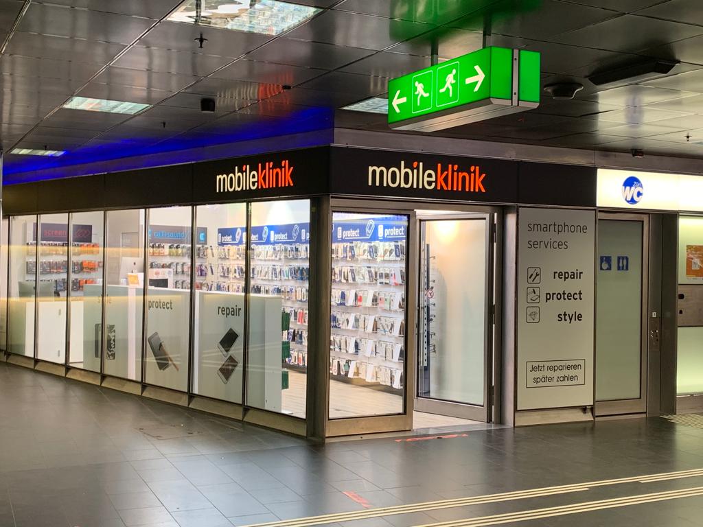 Mobile Klinik Zürich Hauptbahnhof Shopville | Handy Reparatur | Verkauf und Ankauf