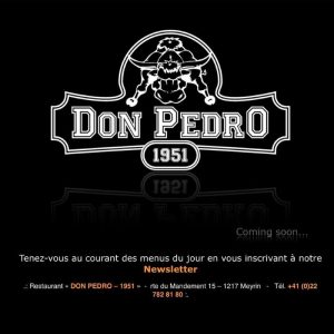 Restaurant Don Pedro 1951