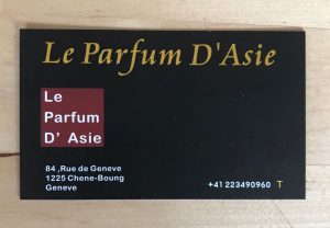 le parfum d’Asie